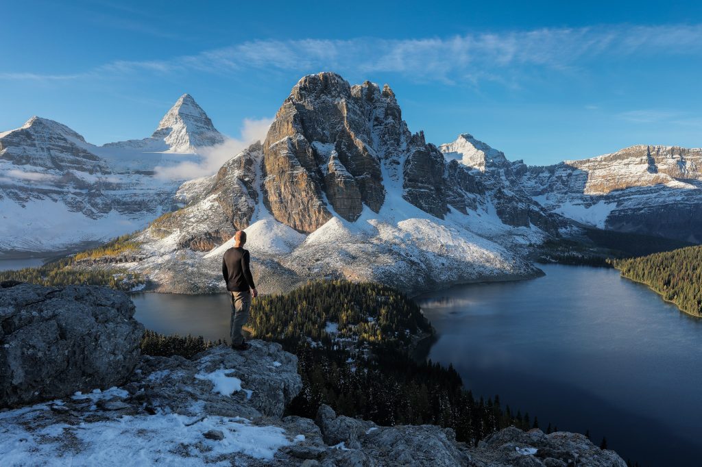 Mount Assiniboine Peter Nestler Standing